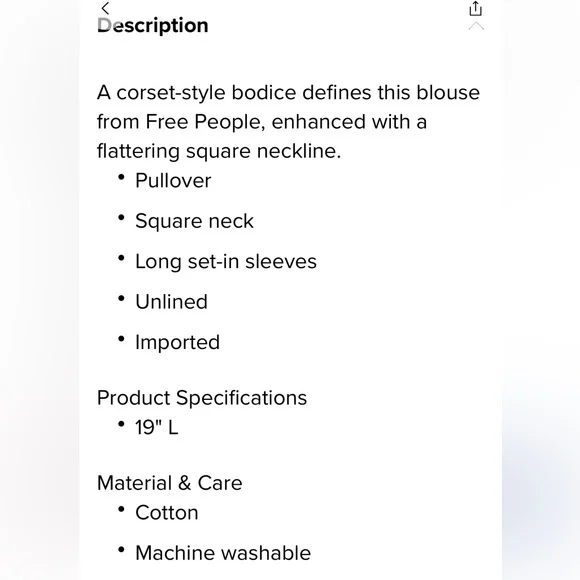 Free People Joi Blouse - Picture 4 of 9